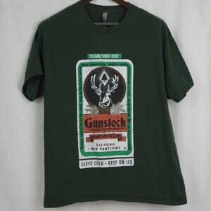 Gunstock Ski Mountain Jager Themed Shirt Large